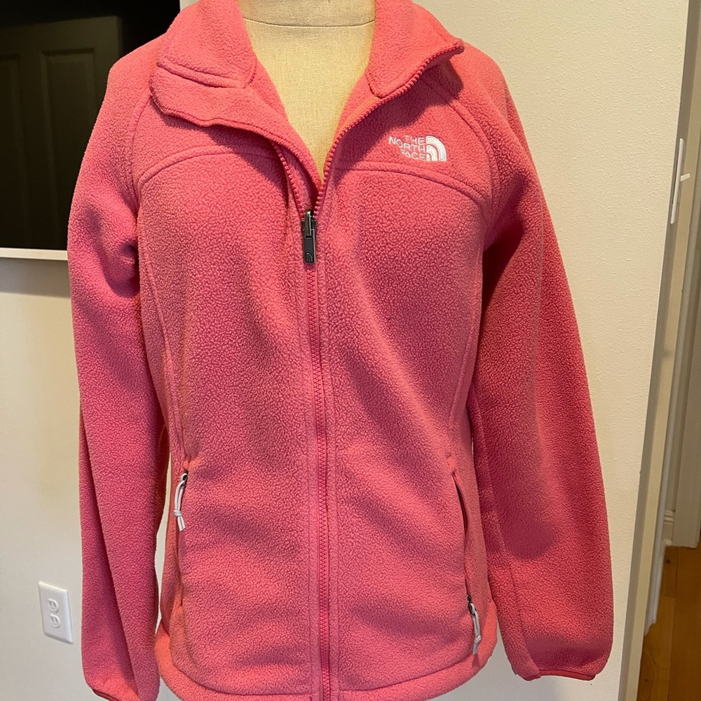 Pink North Face Jacket